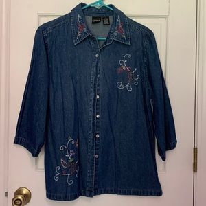 Erika Large Women’s Denim Top